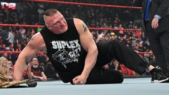 WWE star Brock Lesnar (WWE)