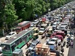 TomTom stated that it took 29 minutes and 9 seconds to travel 10km in Bengaluru city centre last year. (PTI) TomTom stated that it took 29 minutes and 9 seconds to travel 10km in Bengaluru city centre last year. (PTI)