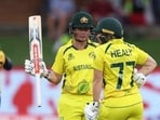 Beth Mooney and Alyssa Healy struck unbeaten half-centuries as defending champions Australia thrashed Sri Lanka by 10 wickets Beth Mooney and Alyssa Healy struck unbeaten half-centuries as defending champions Australia thrashed Sri Lanka by 10 wickets