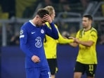 Chelsea's Mason Mount looks dejected after the match 