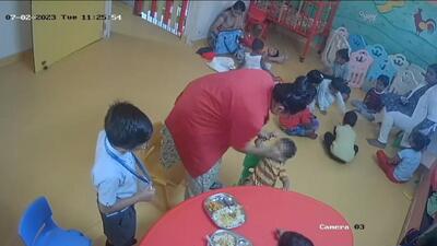 “When my son tried to fetch the spoon from one of the plates, the nanny snatched the spoon and slapped him on the face. She then shoved my son away from the table and he could be seen shaken by the assault. No one from the centre came to console him or reprimand the nanny for her behaviour,” the mother said. “When my son tried to fetch the spoon from one of the plates, the nanny snatched the spoon and slapped him on the face. She then shoved my son away from the table and he could be seen shaken by the assault. No one from the centre came to console him or reprimand the nanny for her behaviour,” the mother said.