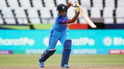 Richa Ghosh in action for India women's cricket team. (ANI) Richa Ghosh in action for India women's cricket team. (ANI)