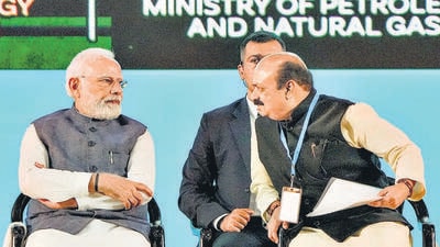 Basavaraj Bommai-led government is following the foootsteps of Centre announcing ₹5,300 crore for Upper Bhadra project. (PTI) Basavaraj Bommai-led government is following the foootsteps of Centre announcing ₹5,300 crore for Upper Bhadra project. (PTI)