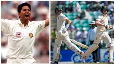 Former Indian cricketer Venkatesh Prasad has mercilessly trolled Steve Smith and Marnus Labuschagne (AP-Getty Images) Former Indian cricketer Venkatesh Prasad has mercilessly trolled Steve Smith and Marnus Labuschagne (AP-Getty Images)