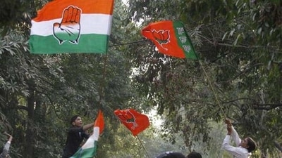 Congress-BJP tussle (Hindustan Times) Congress-BJP tussle (Hindustan Times)