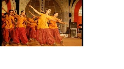 Cultural programme being held at Shilpgram in Agra. (HT File) Cultural programme being held at Shilpgram in Agra. (HT File)