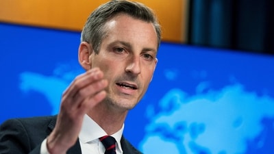 US State department spokesperson Ned Price. (REUTERS)