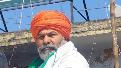 Farmer leader Rakesh Tikait. (Twitter) Farmer leader Rakesh Tikait. (Twitter)