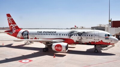 Air Asia begins operations at Bengaluru airport's terminal 2 (Twitter/BLRairport) Air Asia begins operations at Bengaluru airport's terminal 2 (Twitter/BLRairport)