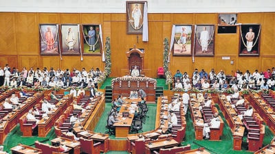 Karnataka chief minister Basavaraj Bommai will present his government’s last Budget on Friday. (ANI) Karnataka chief minister Basavaraj Bommai will present his government’s last Budget on Friday. (ANI)
