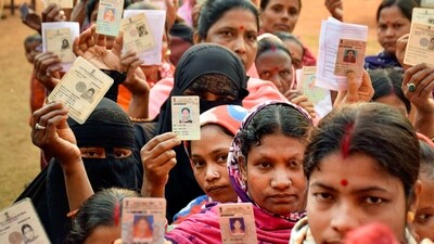 Of the 3,337 polling stations, 1,100 booths have been identified as sensitive and 28 as critical. As many as 97 booths are being managed by the women polling personnel. (PTI) Of the 3,337 polling stations, 1,100 booths have been identified as sensitive and 28 as critical. As many as 97 booths are being managed by the women polling personnel. (PTI)