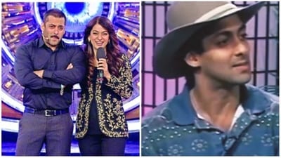 Salman Khan and Juhi Chawla, who have worked together in a few films, performed during a live show together in 1992. Salman Khan and Juhi Chawla, who have worked together in a few films, performed during a live show together in 1992.