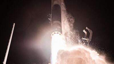 The rocket was carrying a payload of three satellites from Hawkeye 360 (Twitter/hawkeye360) The rocket was carrying a payload of three satellites from Hawkeye 360 (Twitter/hawkeye360)