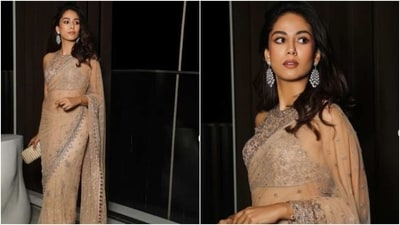 Mira Rajput is an absolute fashionista. Wife of Bollywood actor Shahid Kapoor, Mira is known for her sartorial sense of fashion. The actor keeps her fans updated with snippets from her fashion diaries on her Instagram profile on a regular basis. From acing a casual look to sharing glimpses of her saree diaries, Mira’s fashion statements are drool worthy. Mira, a day back, shared a string of pictures of herself and treated her fans. (Instagram/@mira.kapoor) Mira Rajput is an absolute fashionista. Wife of Bollywood actor Shahid Kapoor, Mira is known for her sartorial sense of fashion. The actor keeps her fans updated with snippets from her fashion diaries on her Instagram profile on a regular basis. From acing a casual look to sharing glimpses of her saree diaries, Mira’s fashion statements are drool worthy. Mira, a day back, shared a string of pictures of herself and treated her fans. (Instagram/@mira.kapoor)