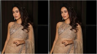 Mira further accessorised her look for the day in statement silver earrings and diamond finger ring from the house of Renu Oberoi Luxury Jewellery. (Instagram/@mira.kapoor) Mira further accessorised her look for the day in statement silver earrings and diamond finger ring from the house of Renu Oberoi Luxury Jewellery. (Instagram/@mira.kapoor)