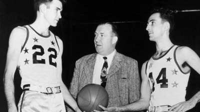 A snapshot from the first NBA All Star Game in 1951. (nba.com) A snapshot from the first NBA All Star Game in 1951. (nba.com)