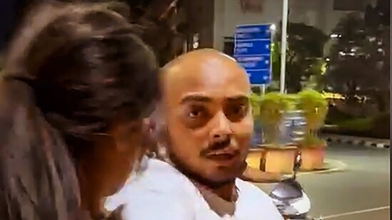Cricketer Prithvi Shaw reacts towards a group of people who allegedly turned violent after Shaw refused them for selfies (PTI)