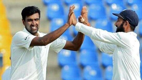 File photo of R Ashwin and Cheteshwar Pujara (AFP)
