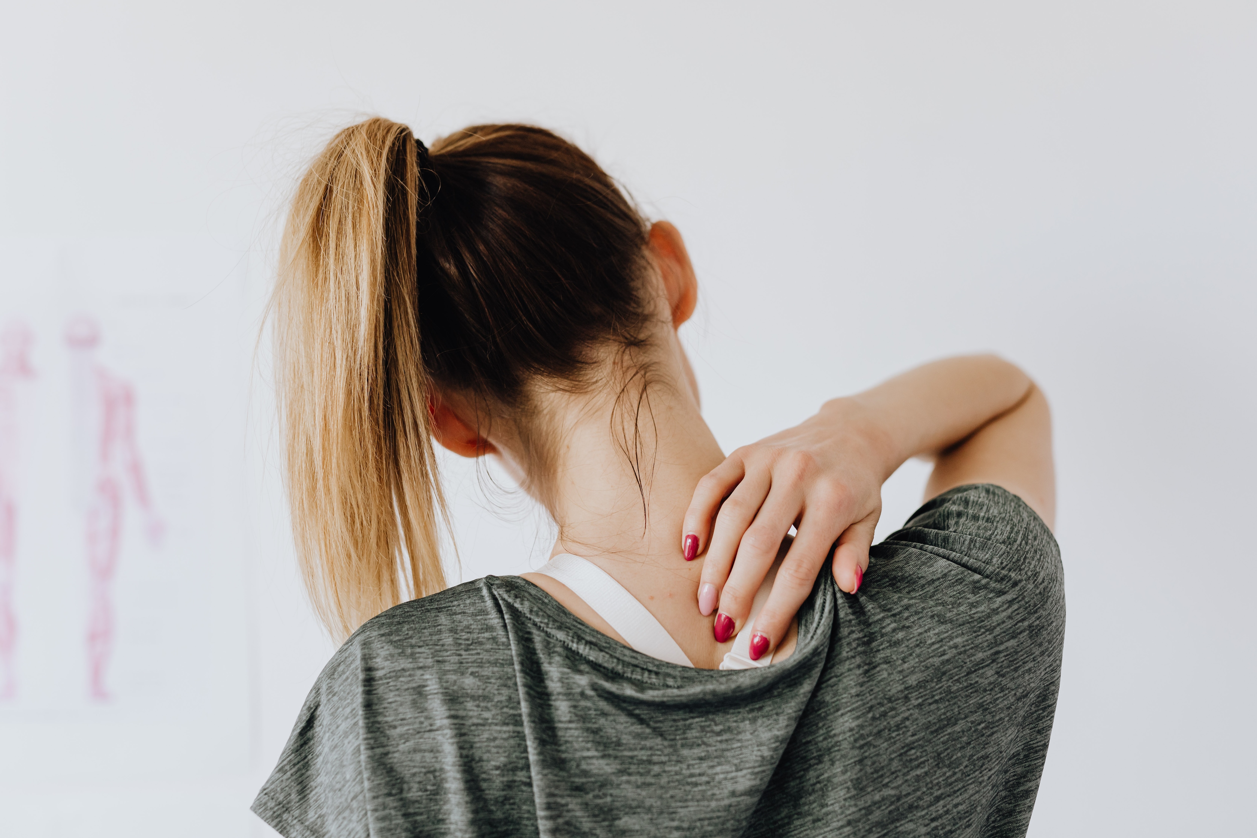 Slouching while sitting is a common posture error. (Pexels) Slouching while sitting is a common posture error. (Pexels)