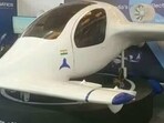 The flying taxi developed by ePlane, a startup that was formed at IIT Madras.