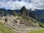 A general view of the ancient Inca ruins of Machu Picchu in the Urubamba valley. 