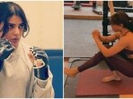Samantha Ruth Prabhu works out in an intense new gym video. Samantha Ruth Prabhu works out in an intense new gym video.