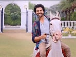 Kartik Aaryan stars as Bantu in the Hindi film Shehzada.