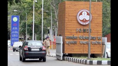 As per the notice, PGIMER does not have a sewerage or effluent treatment plant on its campus. As such, it has been discharging untreated sewage of around 3.5 MGD (million gallons daily) in municipal drains for years. (HT File)