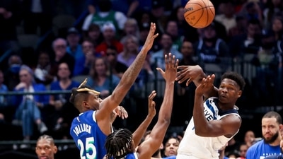Minnesota Timberwolves guard Anthony Edwards (1). (USA TODAY Sports)