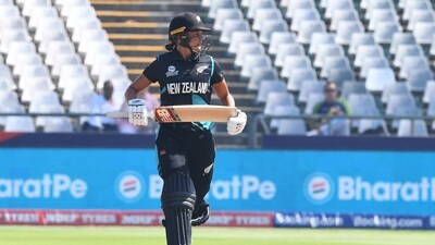 New Zealand's Suzie Bates runs between the wickets during the Group A T20 women's World Cup cricket match between New Zealand and Bangladesh (AFP) New Zealand's Suzie Bates runs between the wickets during the Group A T20 women's World Cup cricket match between New Zealand and Bangladesh (AFP)