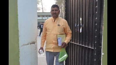 Former MLA Rajesh Mishra (HT)