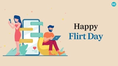 Flirt Day 2023: Wishes, image, quotes to share on this day Flirt Day 2023: Wishes, image, quotes to share on this day