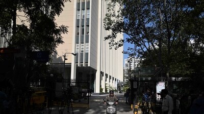The British Broadcasting Corporation's office building in Delhi. (AFP) The British Broadcasting Corporation's office building in Delhi. (AFP)