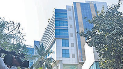 Mumbai, Feb 14 (ANI): Media persons stand outside the BBC office where the survey is being conducted by Income Tax officials, in Mumbai on Tuesday. (ANI Photo) (Nitin Lawate) Mumbai, Feb 14 (ANI): Media persons stand outside the BBC office where the survey is being conducted by Income Tax officials, in Mumbai on Tuesday. (ANI Photo) (Nitin Lawate)