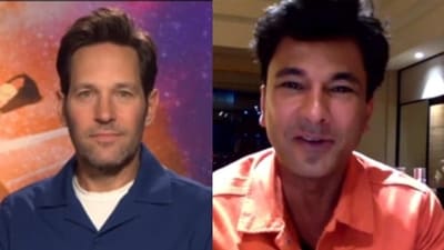 Paul Rudd and Vikas Khanna had an online chat about films and food. Paul Rudd and Vikas Khanna had an online chat about films and food.