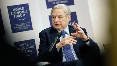 Billionaire investor George Soros. (@georgesoros)