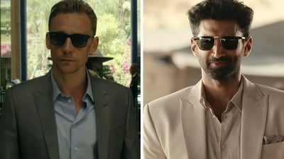 Tom Hiddleston and Aditya Roy Kapur lead the original British show and its Indian adaptation respectively. Tom Hiddleston and Aditya Roy Kapur lead the original British show and its Indian adaptation respectively.