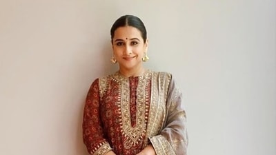 Vidya Balan: Vidya Balan's love for sustainable fashion reflects in her wardrobe picks. She doesn't mind repeating her clothes and is often seen reusing older blouses to create new looks.&nbsp; (Instagram/@vidyabalan)