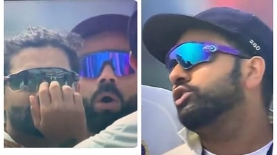 Ravindra Jadeja, Virat Kohli and Rohit Sharma react as DRS saves Usman Khawaja Ravindra Jadeja, Virat Kohli and Rohit Sharma react as DRS saves Usman Khawaja