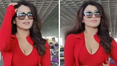 Urvashi Rautela was recently spotted at the airport. Urvashi Rautela was recently spotted at the airport.