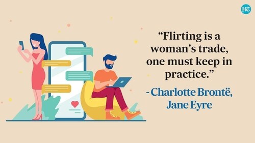 Flirt Day is the fourth day of Anti-Valentine's Week. Flirt Day is the fourth day of Anti-Valentine's Week.
