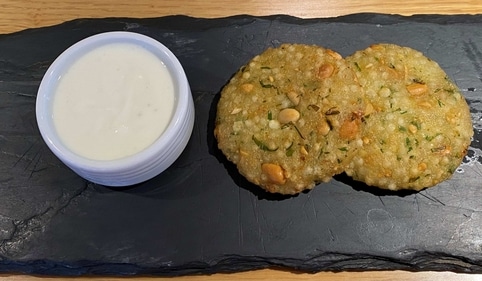 Sabudana Potato Tikki (Chef Vivek Tamhane) Sabudana Potato Tikki (Chef Vivek Tamhane)