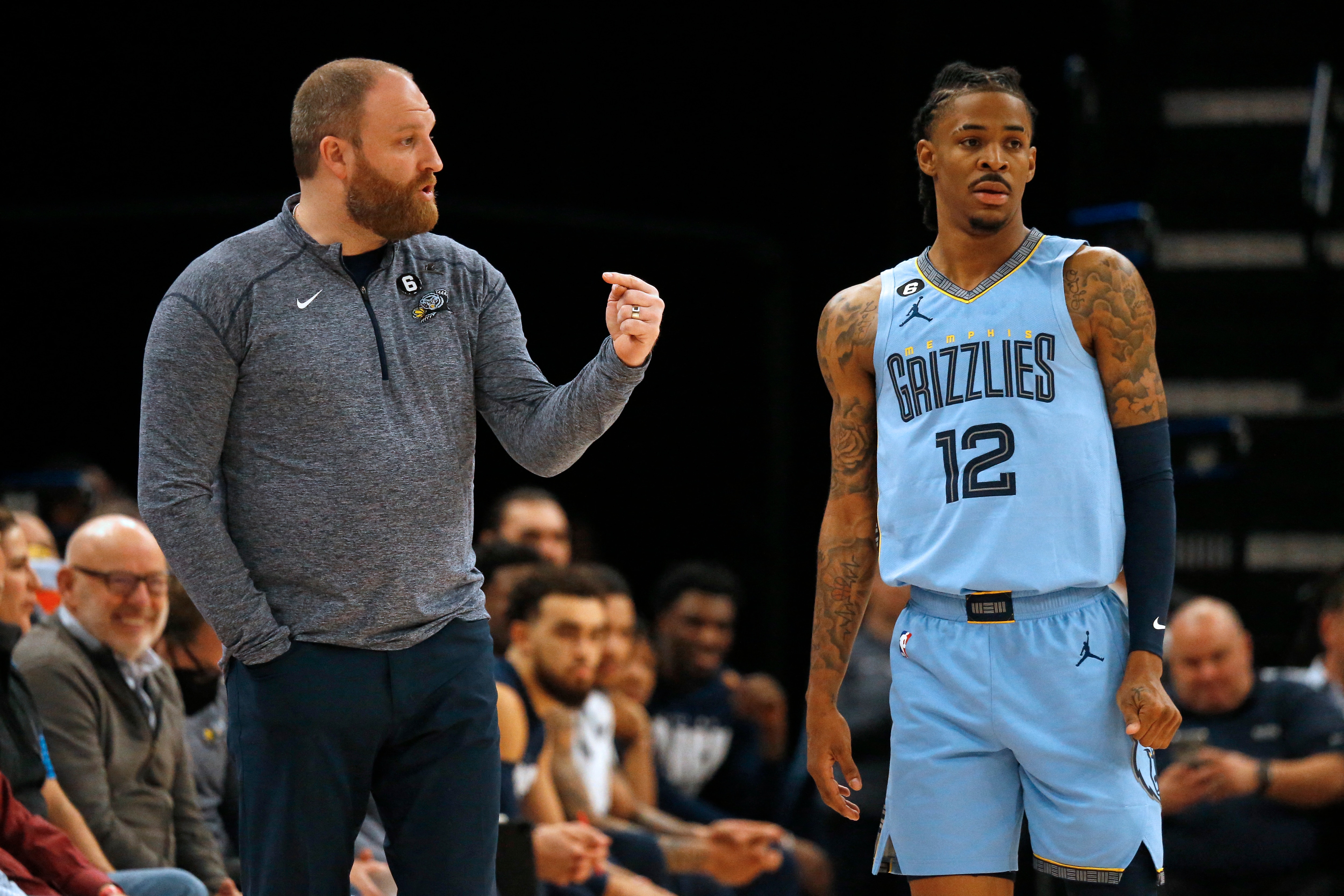 Memphis Grizzlies guard Ja Morant (12) (USA TODAY Sports)
