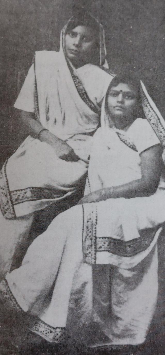 Mahadevi Varma and Chauhan in 1933. They met each other at Allahabad’s Crosthwaite Girls College in the early 1900s and they discovered a mutual love of writing poetry. They both grew up to become distinguished poets. (Mahadevi (2009; Rajkamal Prakashan) by Doodhnath Singh) Mahadevi Varma and Chauhan in 1933. They met each other at Allahabad’s Crosthwaite Girls College in the early 1900s and they discovered a mutual love of writing poetry. They both grew up to become distinguished poets. (Mahadevi (2009; Rajkamal Prakashan) by Doodhnath Singh)