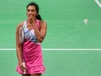 PV Sindhu lost 9-21, 21-16, 18-21 to Gao Fangjie.(PTI)