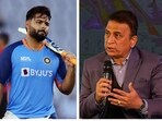 Rishabh Pant and Sunil Gavaskar Rishabh Pant and Sunil Gavaskar