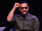Mumbai: Bollywood actor Saif Ali Khan during an event of Audible Original podcast series 'Marvel�s Wastelanders', in Mumbai, Friday, Feb. 10, 2023. (PTI Photo)(PTI02_10_2023_000211A)