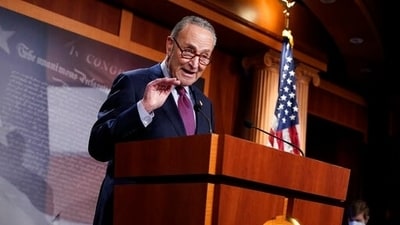 Senate Majority Leader Chuck Schumer. (AP) Senate Majority Leader Chuck Schumer. (AP)
