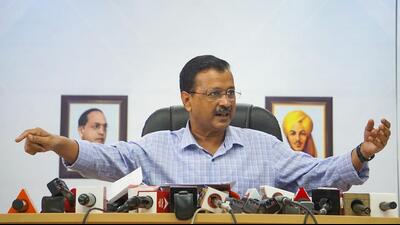 Delhi chief minister Arvind Kejriwal accused lieutenant governor (LG) VK Saxena of interfering in the administration of justice. (PTI) Delhi chief minister Arvind Kejriwal accused lieutenant governor (LG) VK Saxena of interfering in the administration of justice. (PTI)