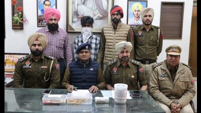 Drug addict held for burglaries in posh localities (HT Photo) Drug addict held for burglaries in posh localities (HT Photo)